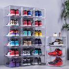 Kotak Display Sepatu Akrilik Multicolor Logo Disesuaikan Multilayer