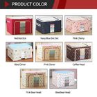 Sonsill Washable Cube Fabric Wadah Penyimpanan Rumah Tangga Disegel Stackable