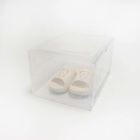 Kotak Sepatu Transparan Tebal Magnetik, Tempat Sepatu Stackable Side Open Door Stackable