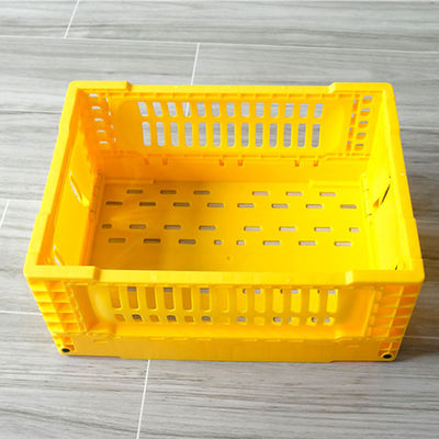 Plastik 5L PP Lipat Keranjang Penyimpanan Desktop Dekorasi